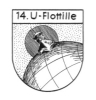 Das Emblem der 14. U-Flottille - Quelle: Georg Högel - 'Embleme Wappen Malings'