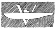 Ein Emblem der 5. U-Flottille - Quelle: Georg Högel - 'Embleme Wappen Malings'